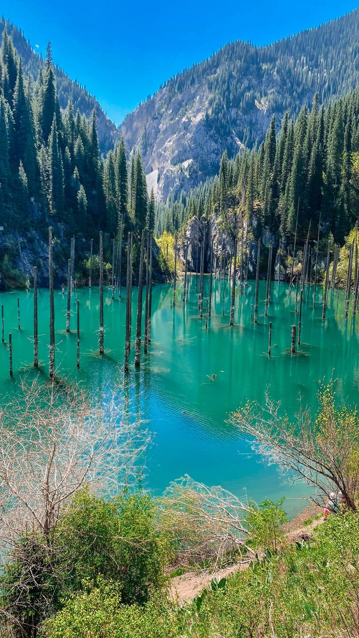 Kaindy Lake